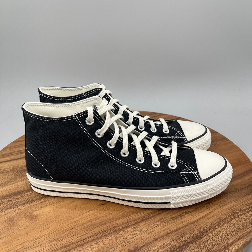 Converse Cons CTAS Pro Hi Shoes Mens Size 9 Black Skate Casual Sneakers